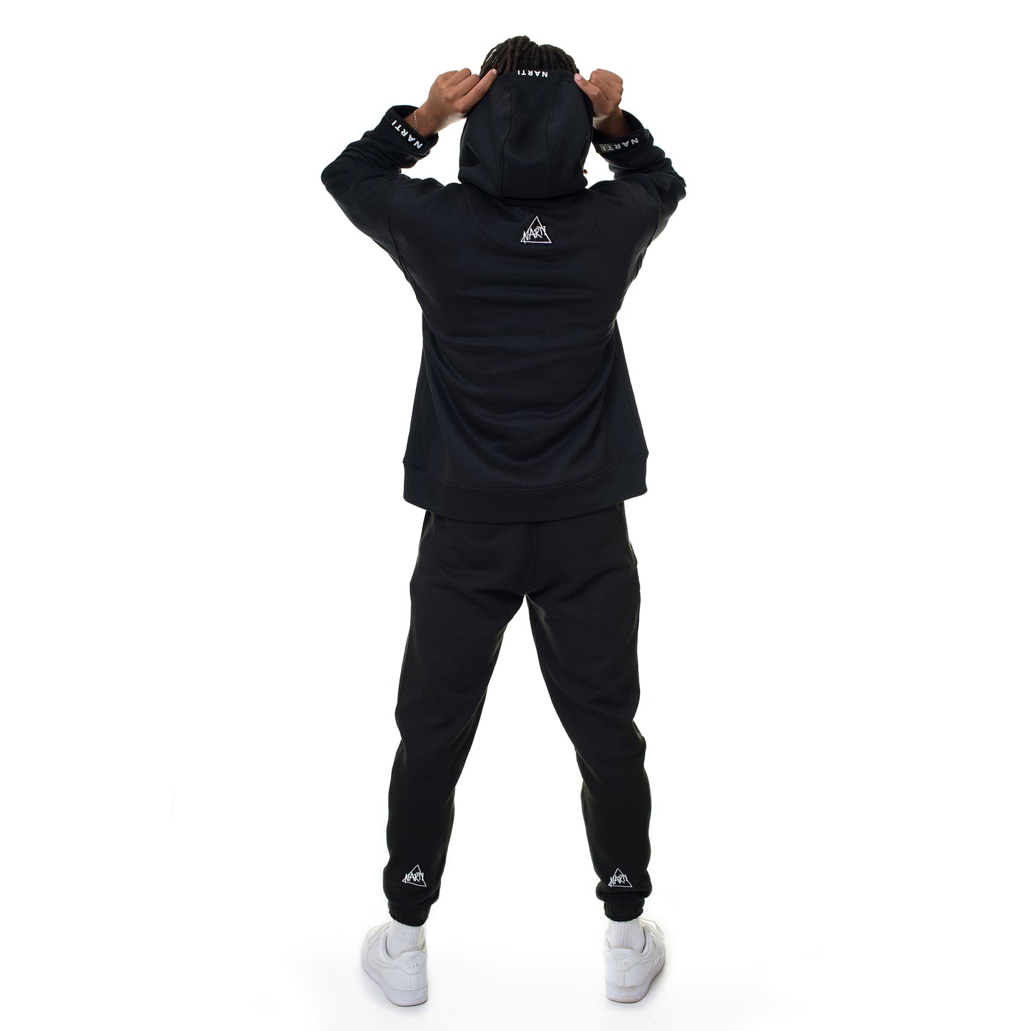 Narti Black Hoodie